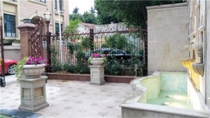 常熟美墅館，歐式花園效果圖